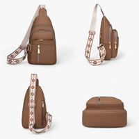 Moderne PU-Leder Brusttasche – Elegant & Vielseitig