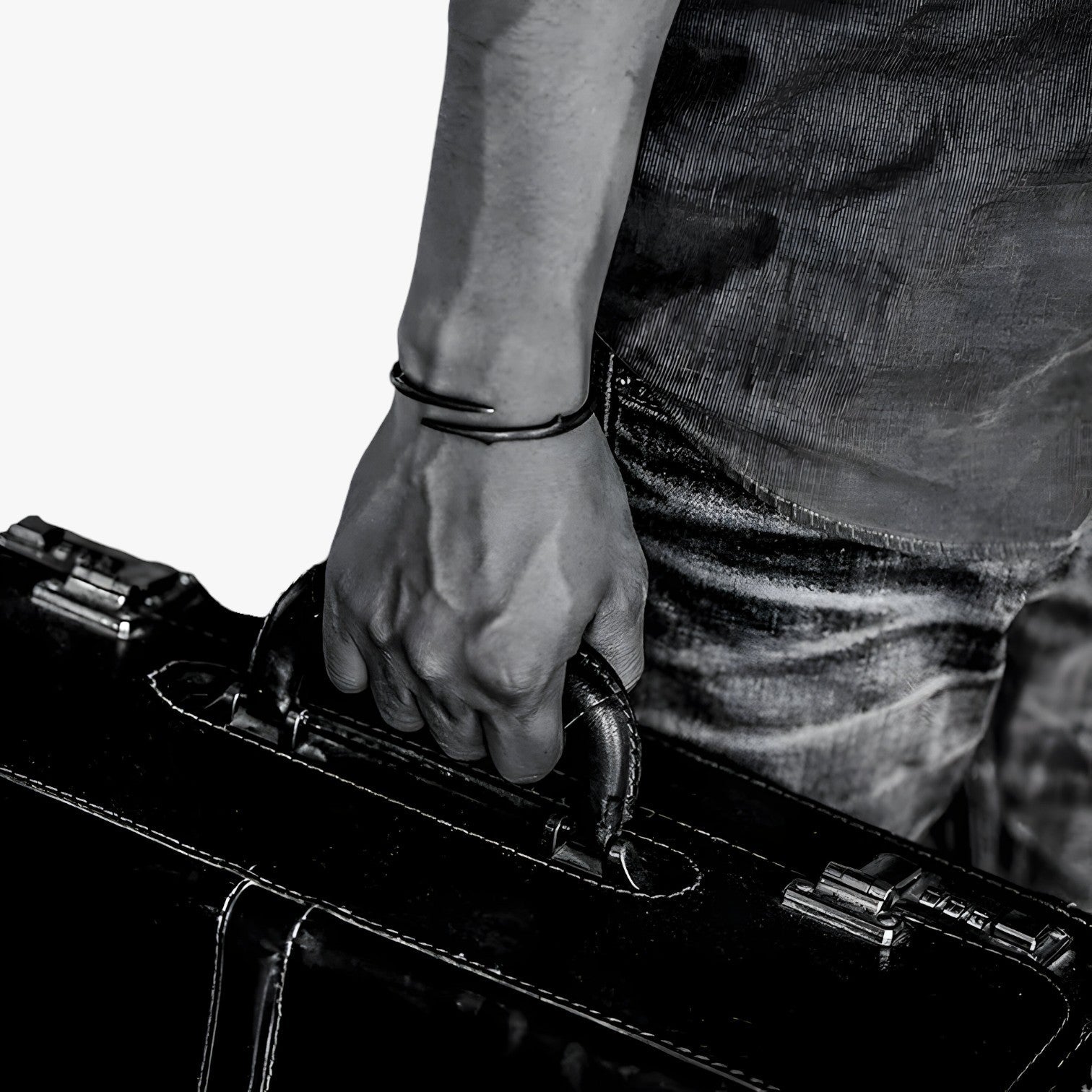 Gael | XIYANIKE Fester Vintage-Armband aus Silber im Punk-Stil Unisex