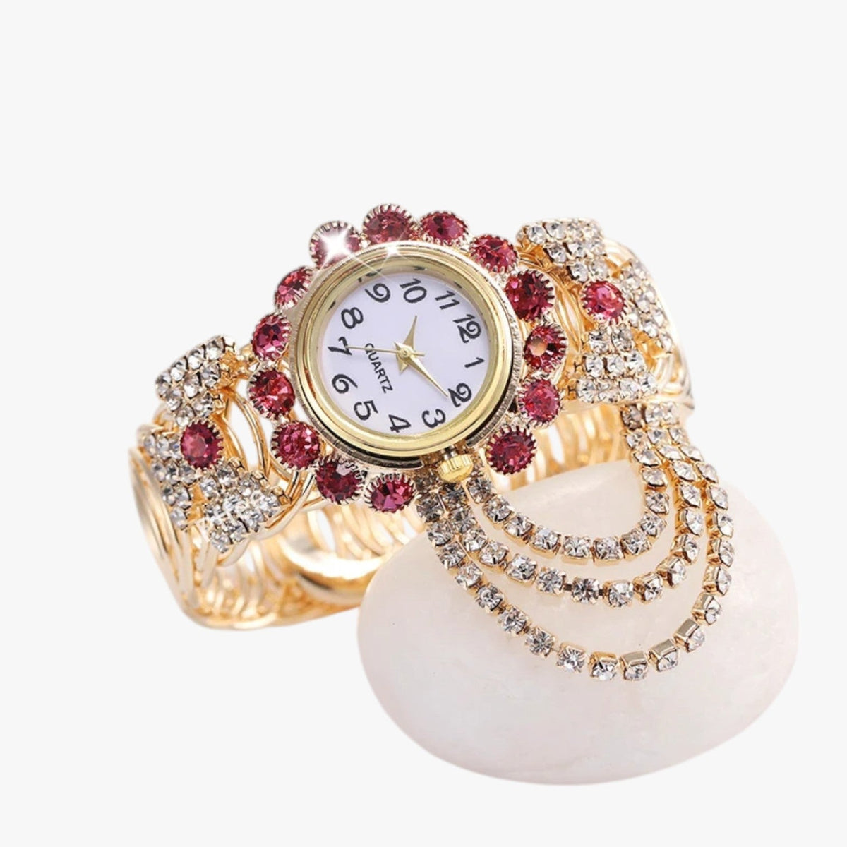 Kamila | Luxusuhr mit Diamant-Armband für Damen