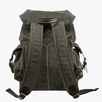 Conor | Rucksack für Trekking aus Stoff und Leder mit Großem Fassungsvermögen