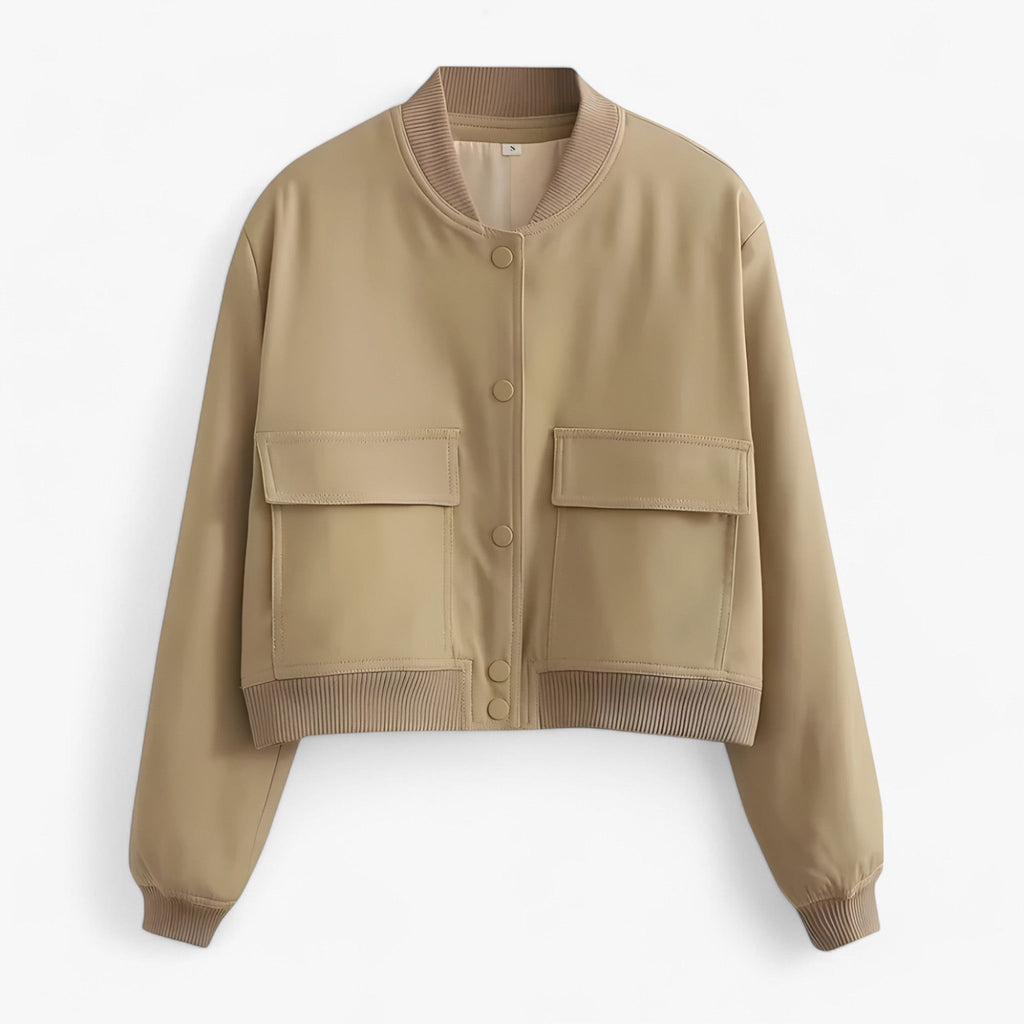 Damen Bomberjacke – Herbst/Winter Cropped