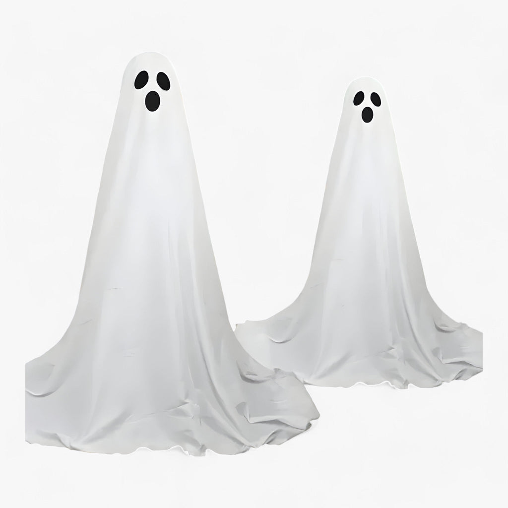 Geister-Dekor mit Batterie - Gruselig für Halloween im Freien