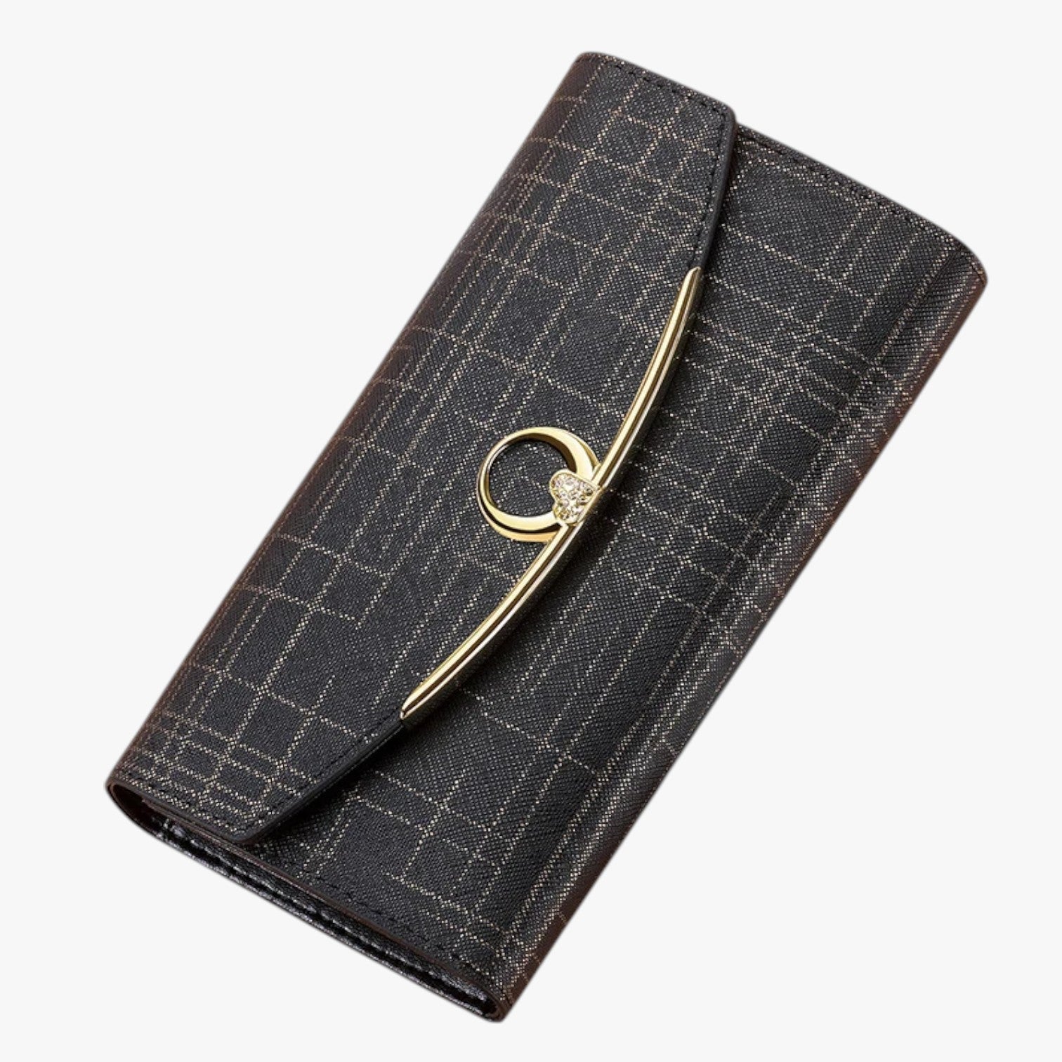 Zariyah | Elegante langes Lederportemonnaie mit großer Kapazität