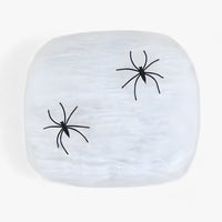 Halloween-Webennetz - Dehnbares Spinnennetz und Spinnen für düstere Party-Accessoires