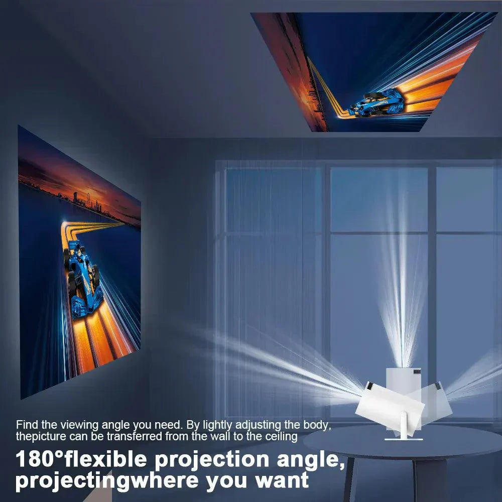 PixelWall DreamScreen™  Projektor, der Ihre Wand in ein Kino verwandelt