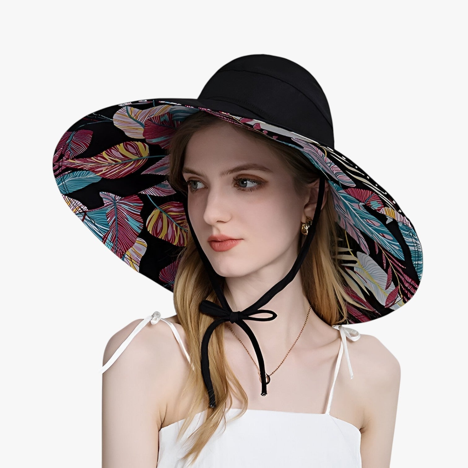 Marjorie | Sommerhut mit breitem Rand – Ultima UV-Schutz im Boho-Look