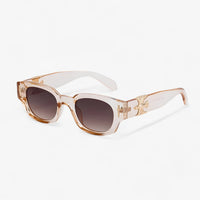 Arvid | Vintage rechteckige Sonnenbrille mit fliegendem Adler