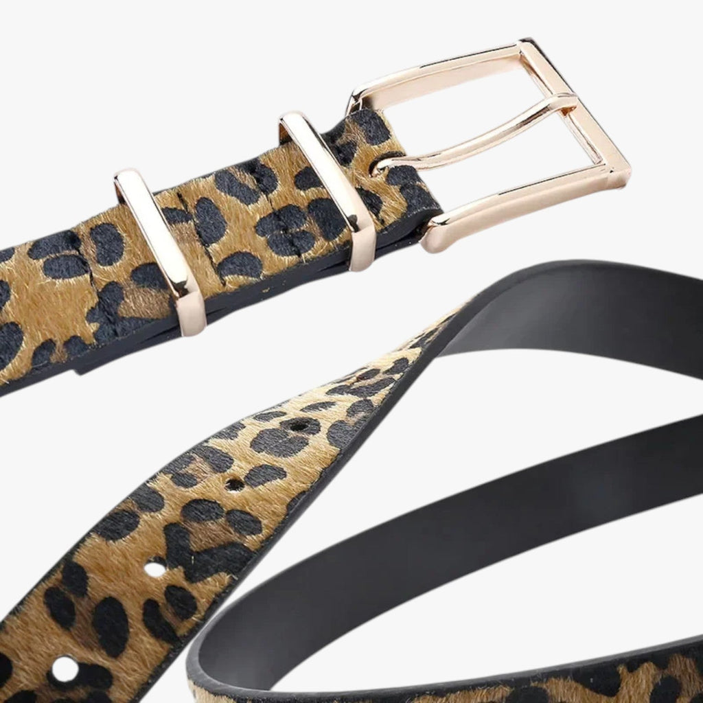 Julianna | Leder-Leoparden-Taille mit Elegantem Schnallenverschluss