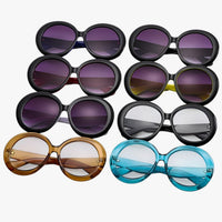 Daphne | Luxuriöse oversized runde Sonnenbrillen