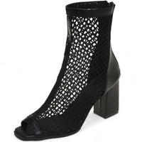 Elena | Sommerschuhe mit atmungsaktivem Plateau aus Netz
