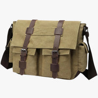 Harlan | Vintage Ledertasche für Männer mit Schultergurt