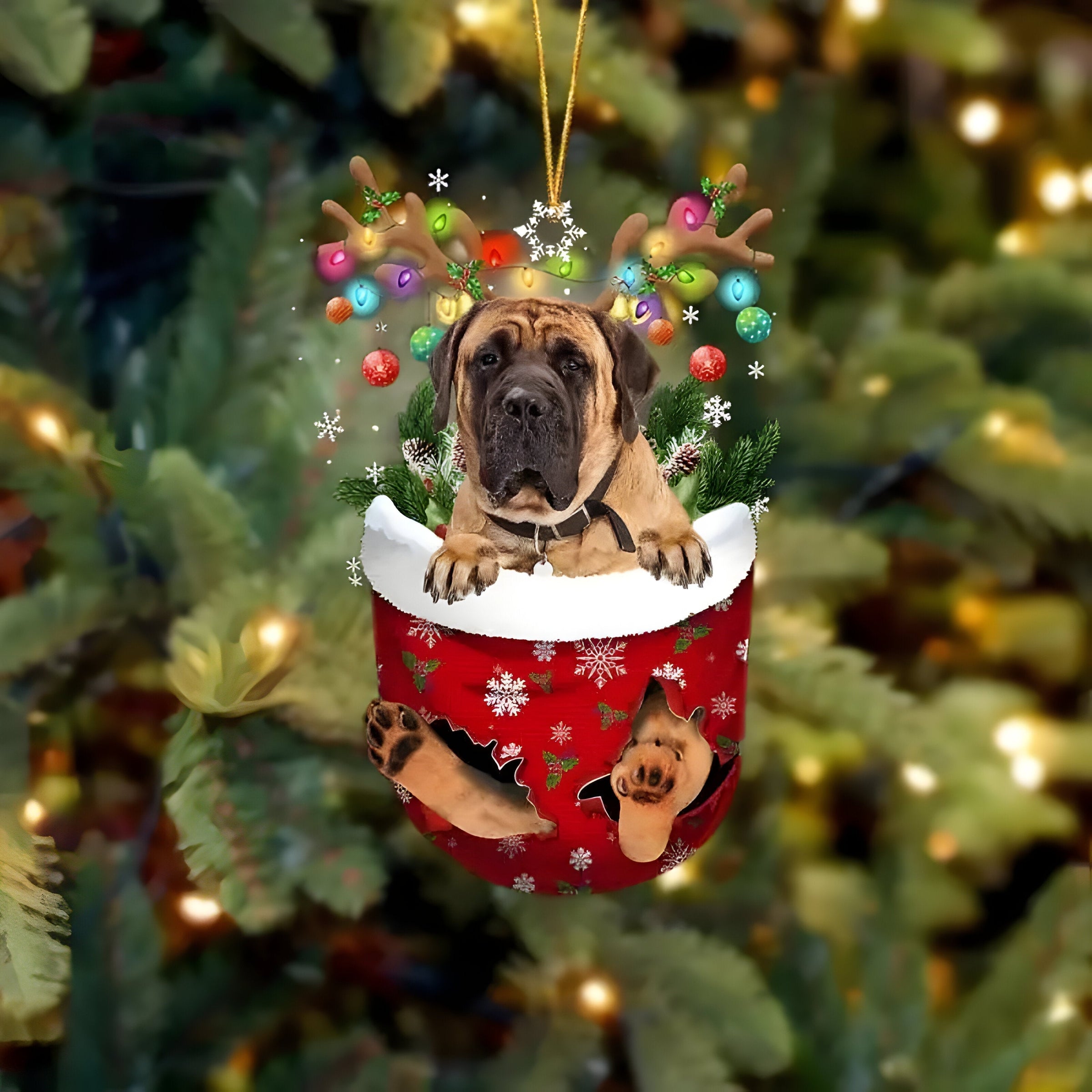 Hübsche Welpen-Dekoration | Weihnachtsbaum-Anhänger Welpe - Festlicher Charme und Geschenk für Hundeliebhaber