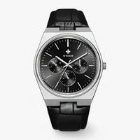 Ronan | Quarz-Uhr aus Stahl mit Saphirglas