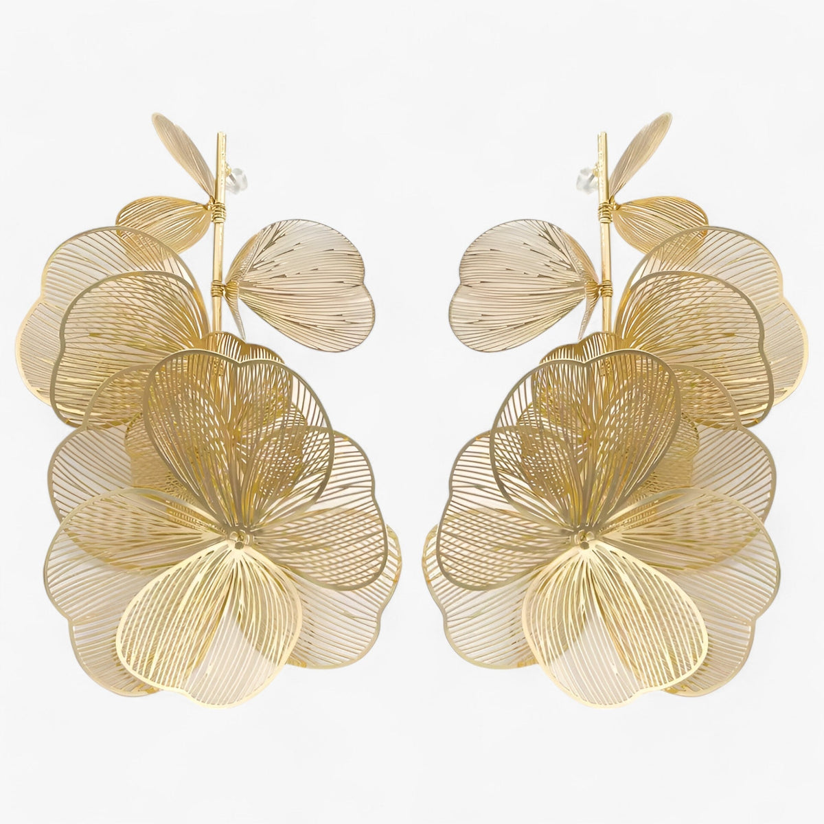 Zoë | Vintage-Blumen-Ohrringe – Elegant und Einzigartig
