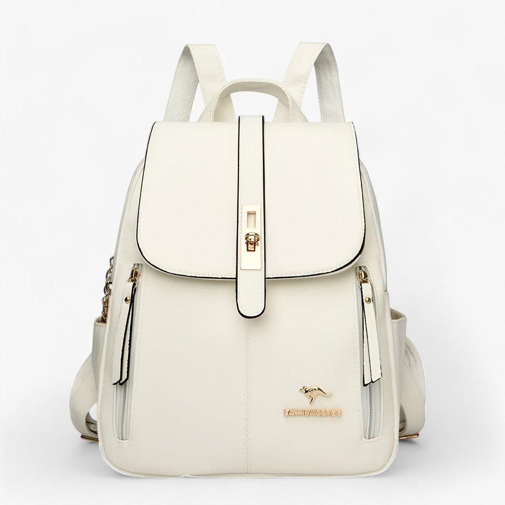 Eleganter Damen Leder Rucksack – Perfekt für Alltag & Reisen