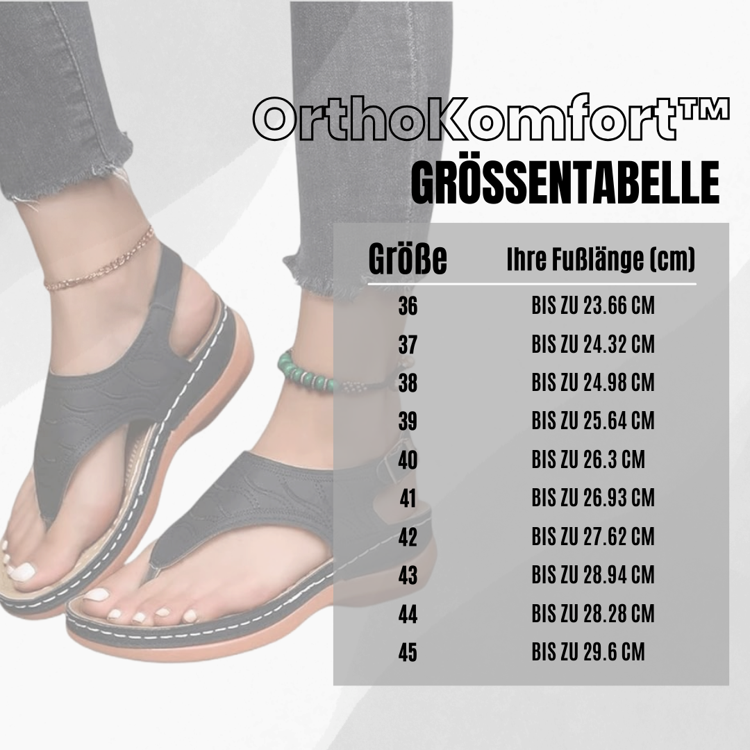 OrthoKomfort - Ergonomische Komfort-Sandalen