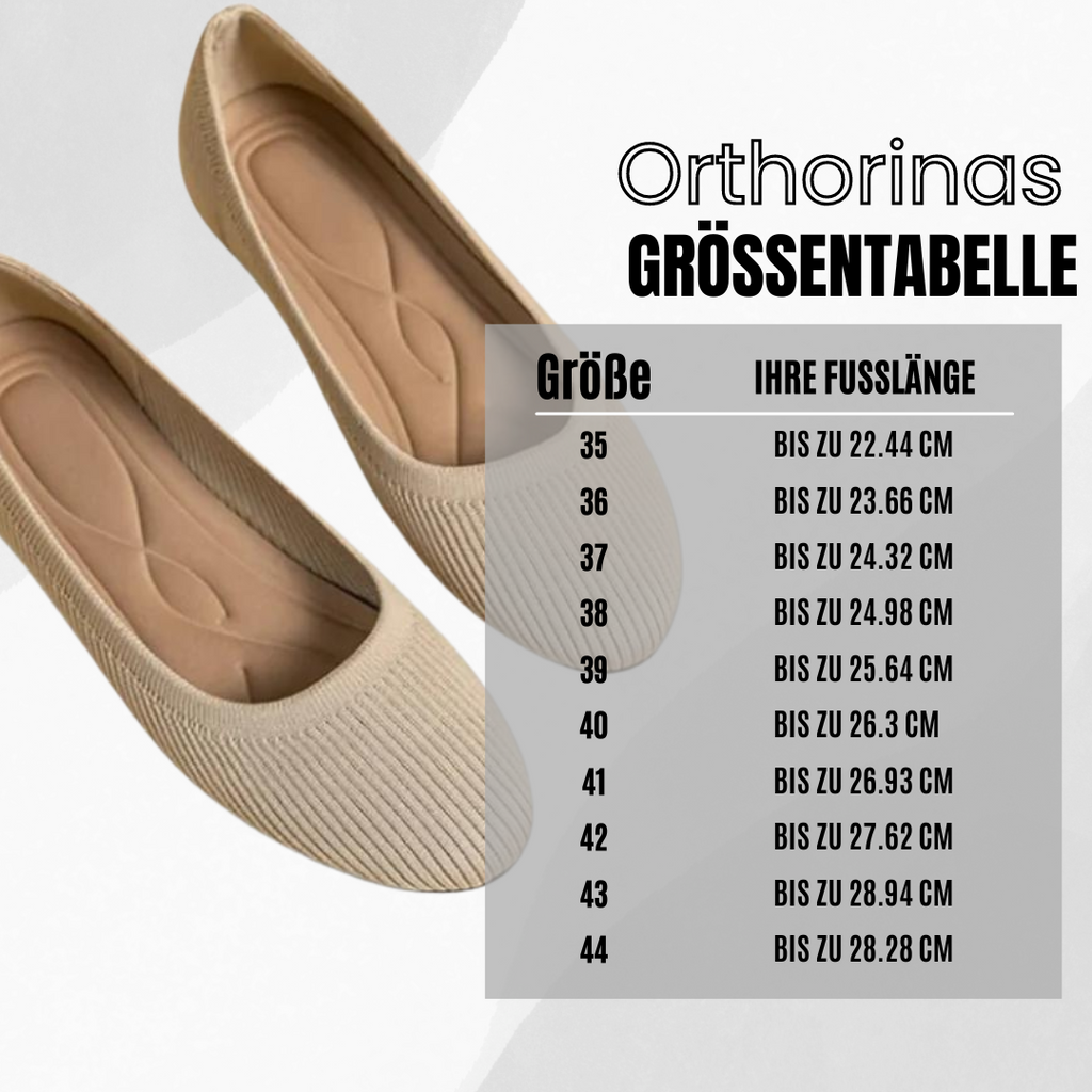 Orthorinas™ – Komfortable rutschfeste Ballerinas
