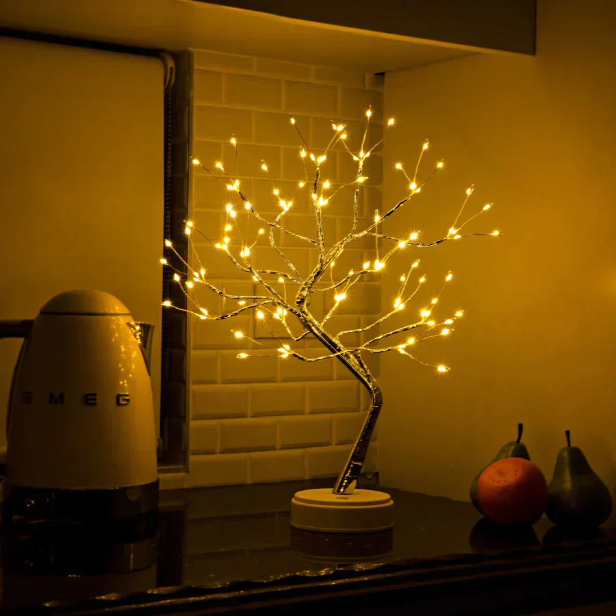 LuminaHaven™ Der beleuchtete Baum, der Ihr Interieur verwandelt