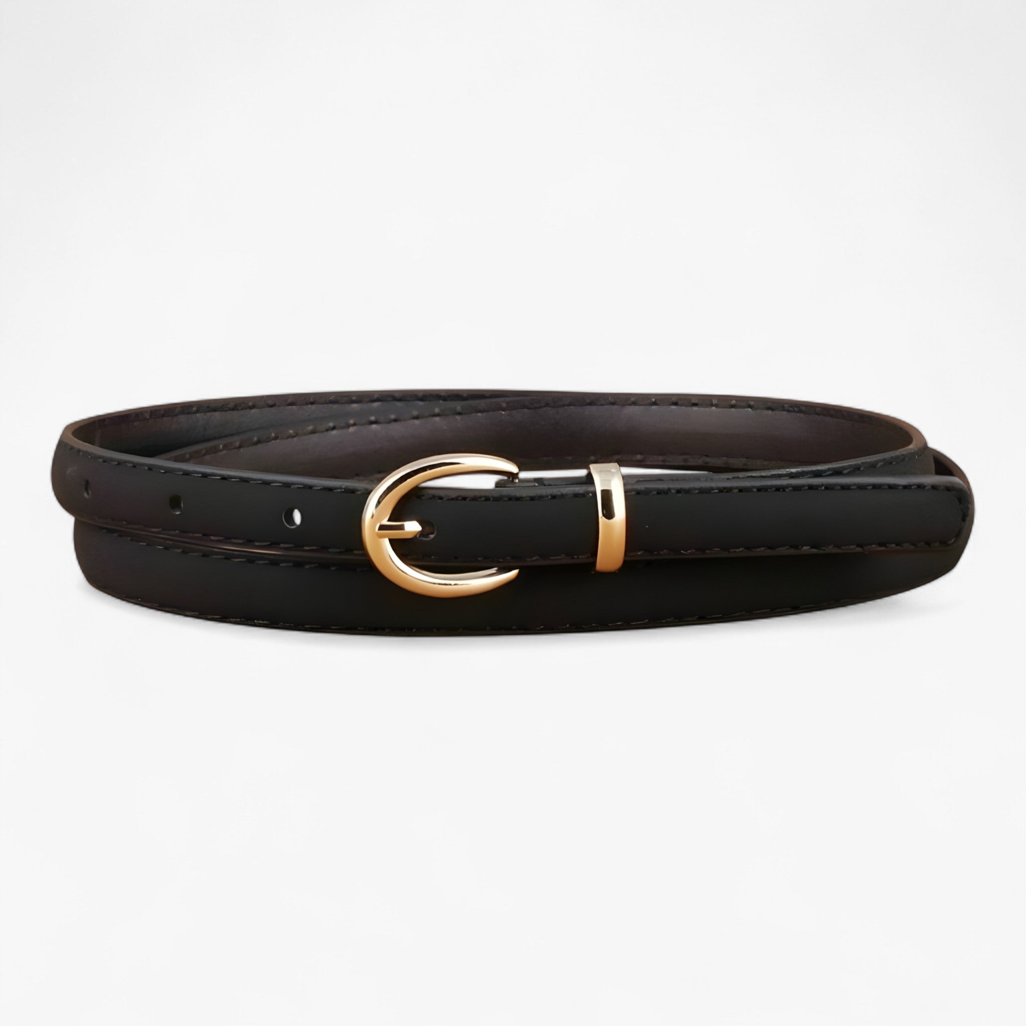 Helen | Damengürtel - Schmal echtes Leder für mühelosen Stil