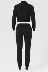 Visilisa | Damen Freizeit-Trainingsanzug mit Zip-Jacke und Jogginghose