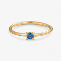 Geburtsstein 18K Ring