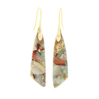 Bohemian Edelsteine Geometrische Ohrringe