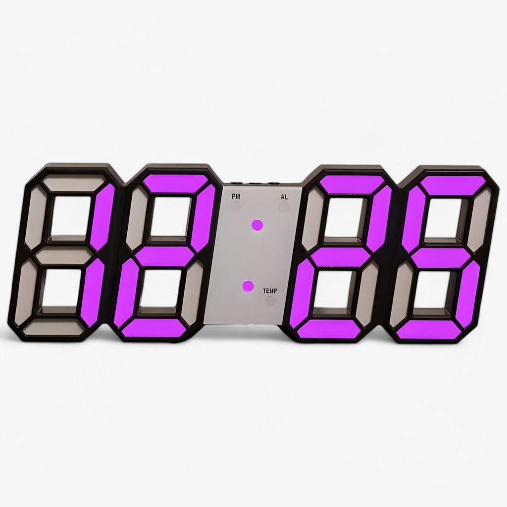 NordiClock | Wecker und digitale Uhr - Multifunktionale elektronische Anzeige