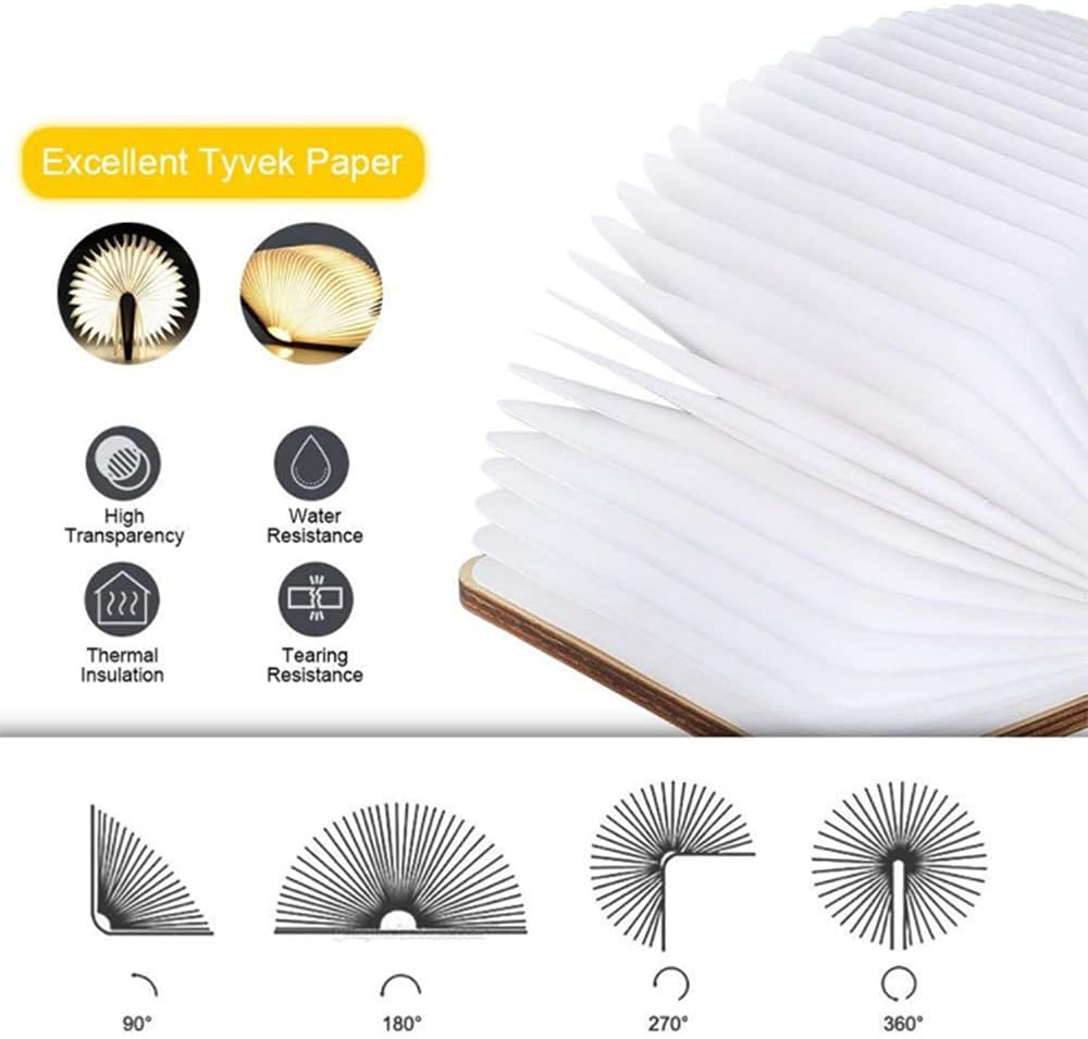BookLamp™-Warmes, leuchtendes Licht