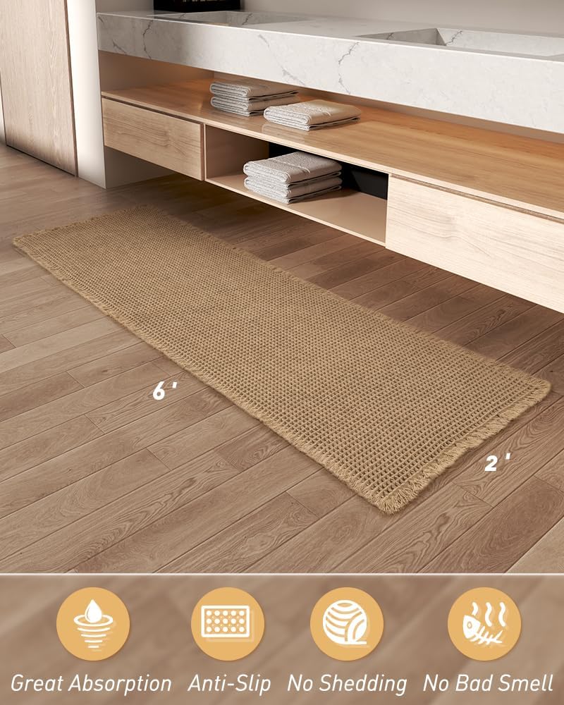 SolidStyle Mat™-Upgraded Waffel-Läufer-Teppich