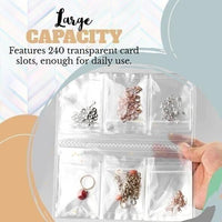 Jewelkase™ - Transparentes Schmuckaufbewahrungsbuch-Set