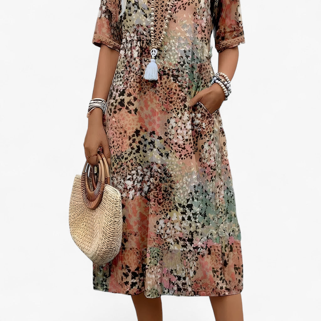 Patricia - Kleid mit Blumenmuster