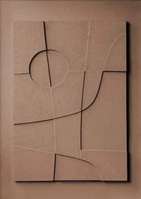 Abstrakte Kunst Dekor