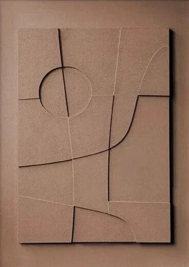 Abstrakte Kunst Dekor