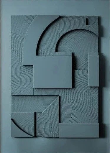 Abstrakte Kunst Dekor