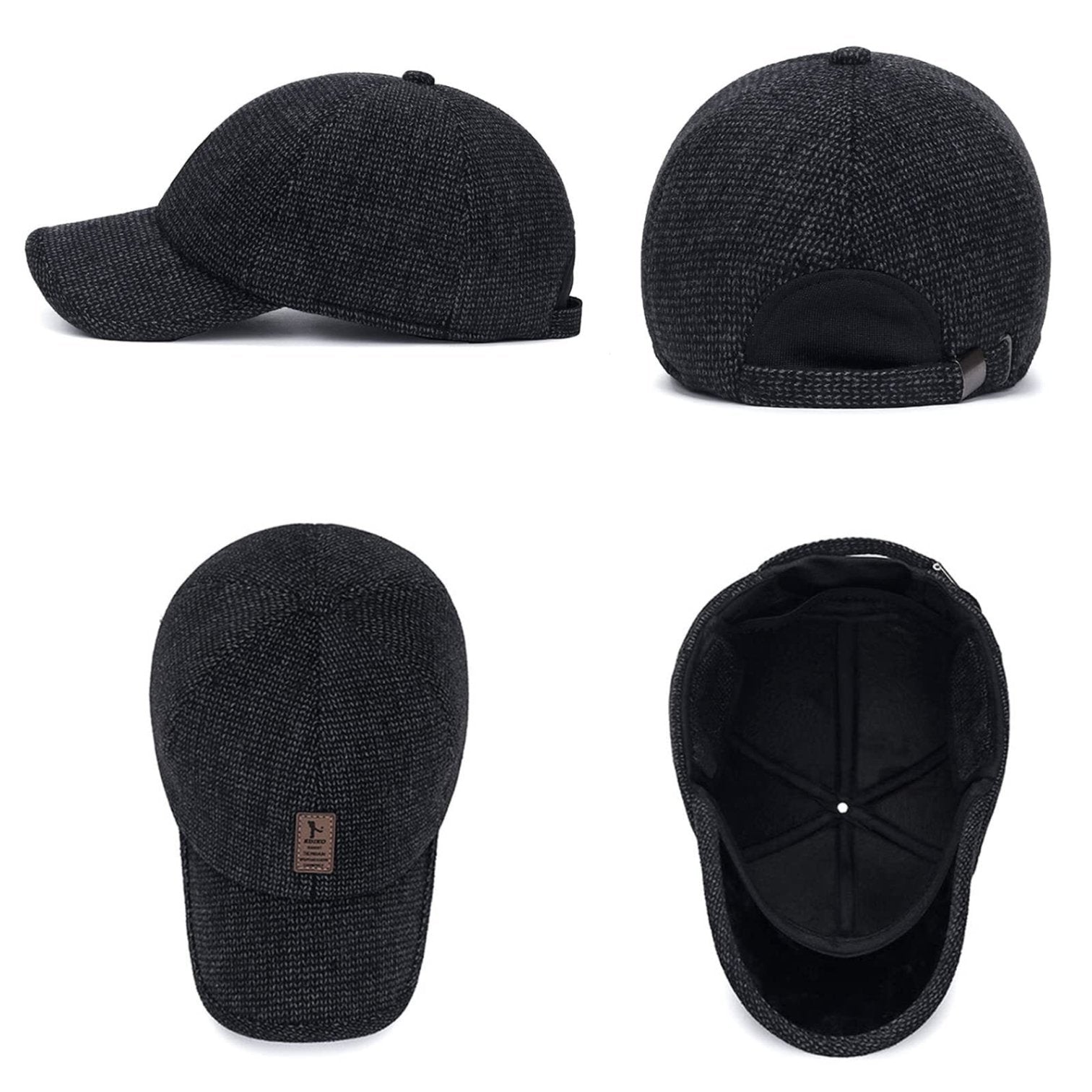 SnapHat™ - Strick Winter Baseballcap