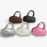 Sarg-Kettenhandtasche - Geräumig und elegant für Halloween-Cosplay