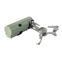 FlameFold™ - Kompakte, zusammenklappbare Spyder-Campinggasbrenner