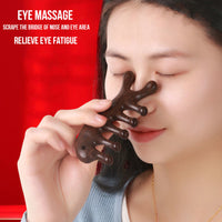 ZenTouch™ - Holz-Massagekamm