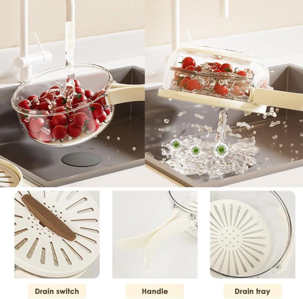 FruitWash™ - 2-in-1 Abtropf- und Aufbewahrungskorb