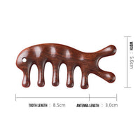 ZenTouch™ - Holz-Massagekamm