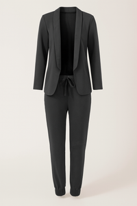 Amelie | Damen Blazer-Set mit Jogginghose