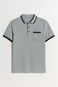 Rue | Elegantes Herren-Polo mit Kontrast-Details