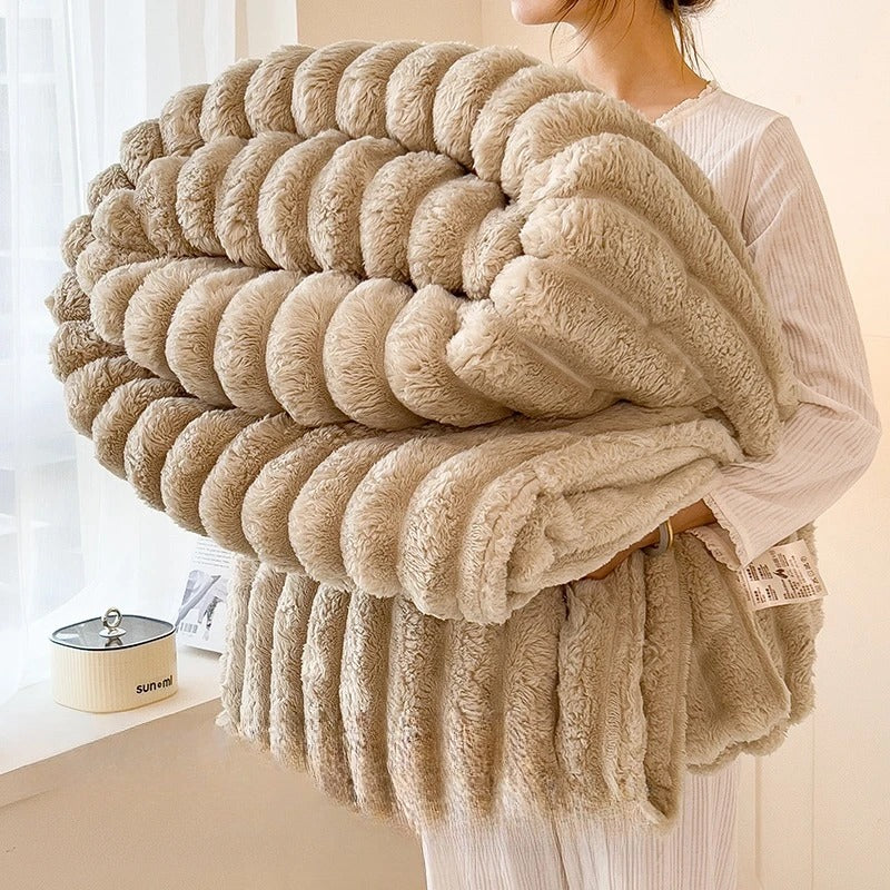 FluffyWrap™ | Kuscheliger Lakenbezug - Plüschdecke