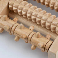 FootEase™ - Holz-Fußroller-Massagegerät