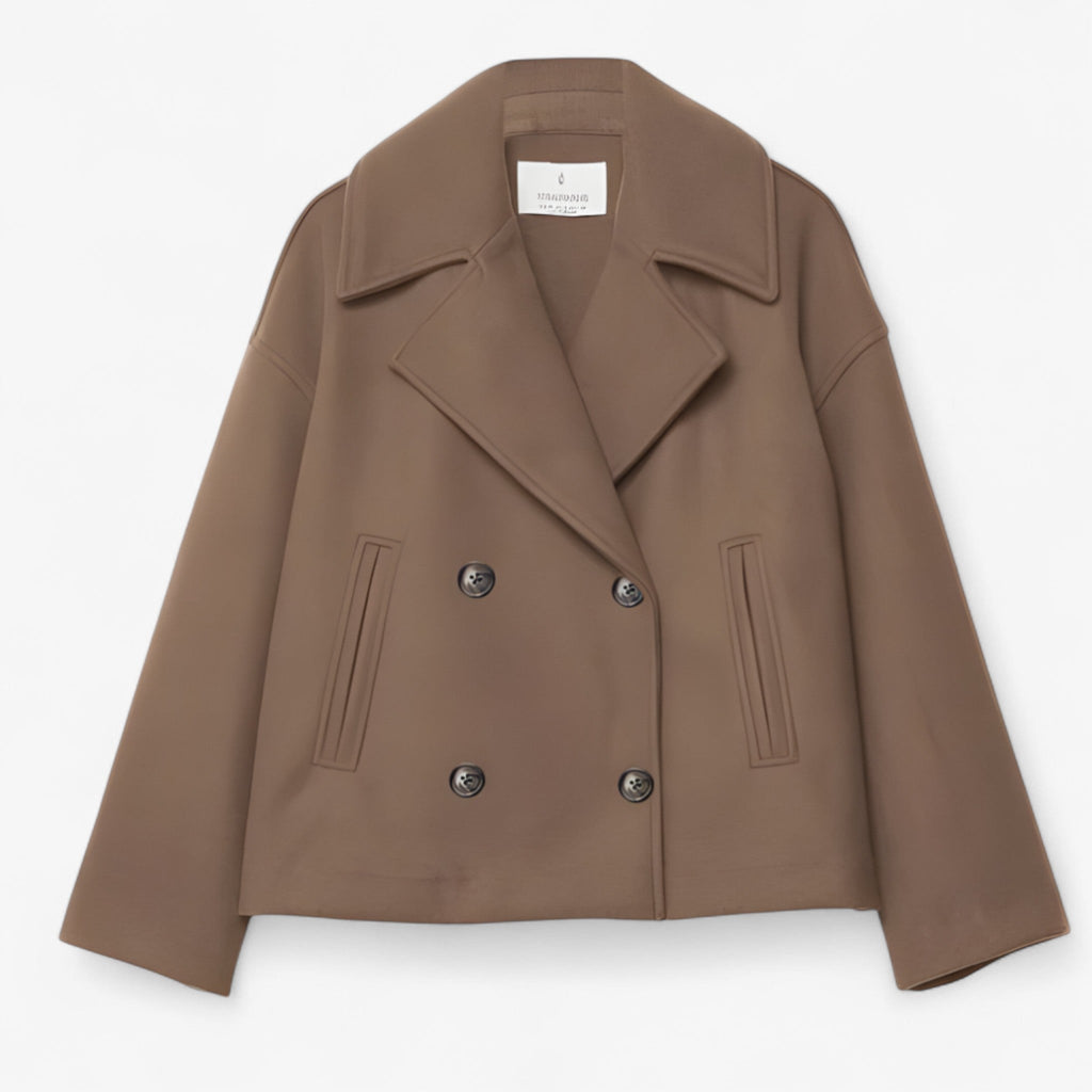 Estelle | Kurze Wolljacke – Elegante Wärme