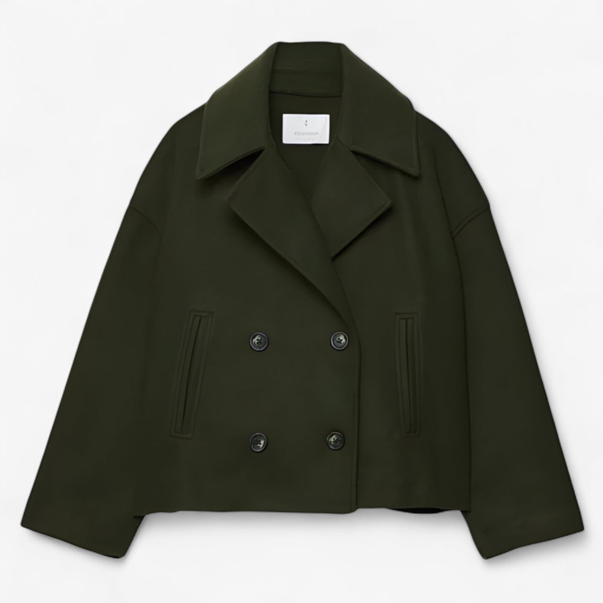Estelle | Kurze Wolljacke – Elegante Wärme