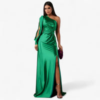 Camilla | Damen Satin-Kleid