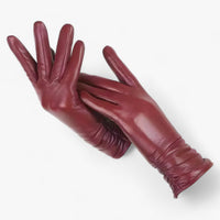 Schafslederhandschuhe für Frauen - Klassischer Stil und зимlichen Schutz