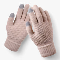 Kunststoffhandschuhe - Vollfingerschnitt und Fangleiste für den Winter