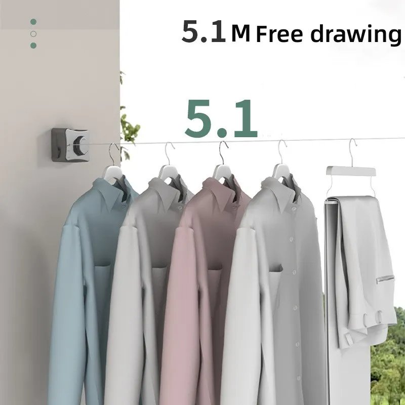 Slimline™ | Einfache und ausziehbare Wäscheleine